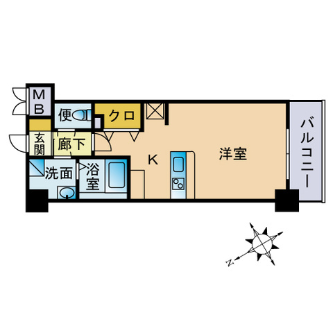 LUXCAS香椎浜の間取り
