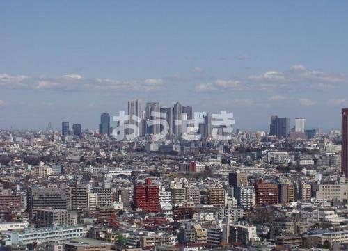 ＨＦ駒沢公園レジデンスＴＯＷＥＲの展望|屋上から