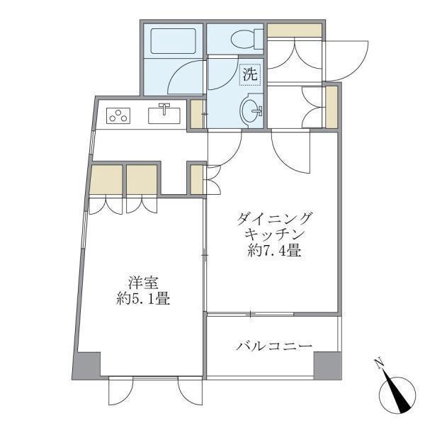 CASA文京動坂の間取り