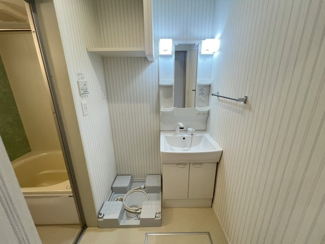 CASA BLUの洗面所