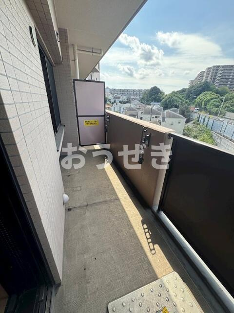 モアステージ戸塚のバルコニー