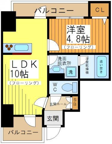 クオーレエフの間取り