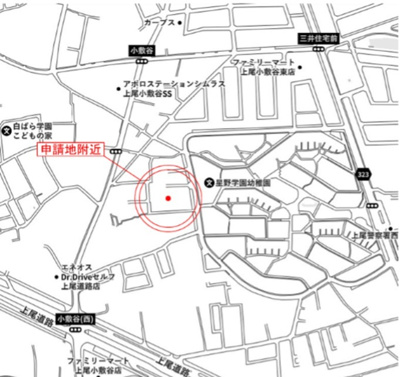 【地図】 | ニューパークサイドⅠ　I -