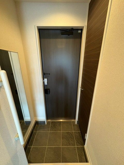 ジャンダルムの玄関|落ち着いた玄関です