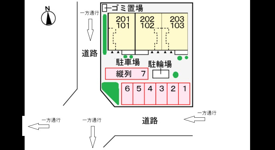 スカーレットの区画図