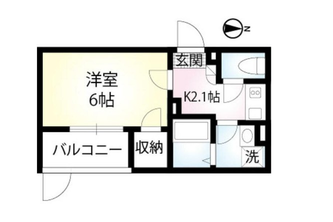 ドエルシバマタの間取り