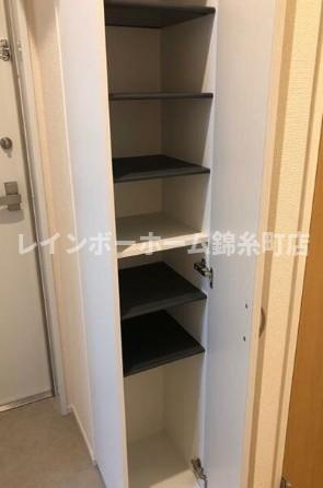 ドエルシバマタの玄関
