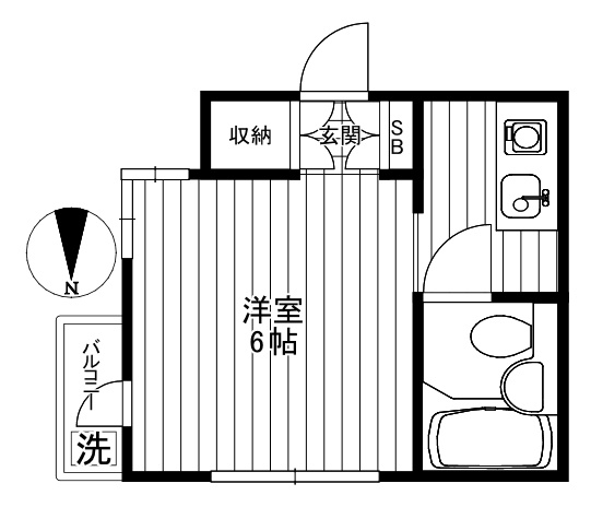 【間取り】 | ハイツ飛鳥