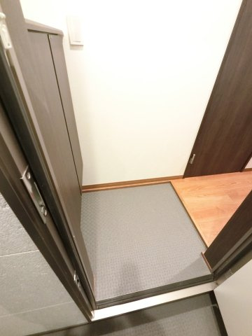 ミリアビタ稲毛東の玄関