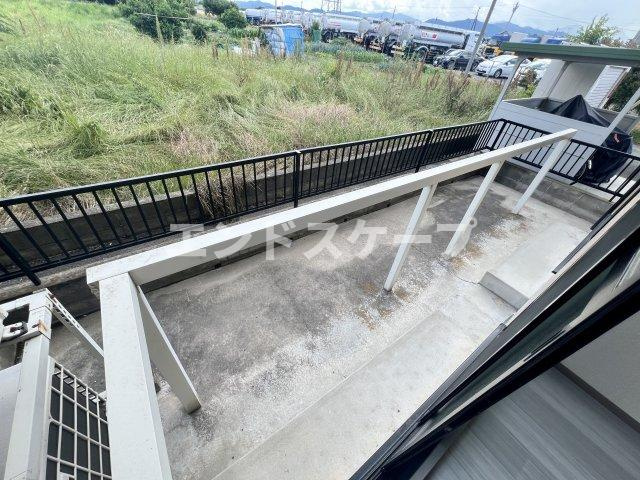 ラ・リュッシュ　Ａのバルコニー|高崎、前橋、伊勢崎エリアのお部屋探しはエンドスケープまで！お客様の理想お聞かせ下さい♪