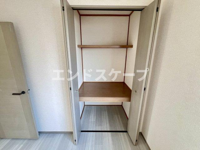 ラ・リュッシュ　Ａの収納|高崎、前橋、伊勢崎エリアのお部屋探しはエンドスケープまで！お客様の理想お聞かせ下さい♪
