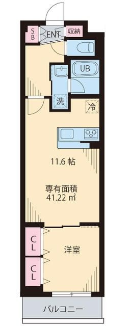 ルーチェ　クォーレの間取り|間取りです。
