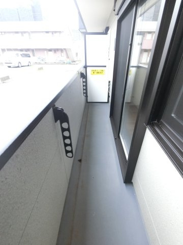 ミリアビタ稲毛東のバルコニー