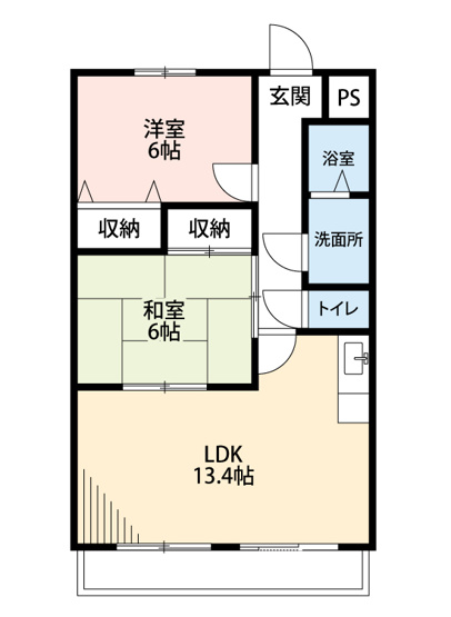 【間取り】 | グランパスA