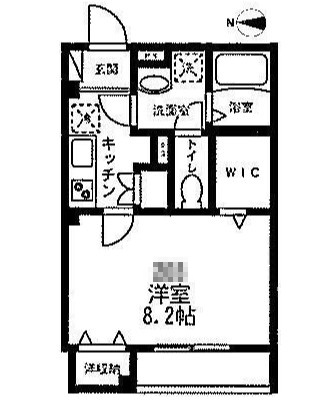 【間取り】 | ヘリテージ椎名町 B棟