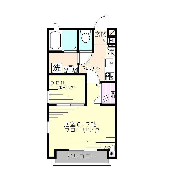 ｂｌａｎｃａ　ｂｒｕｎＢの間取り|間取りです。