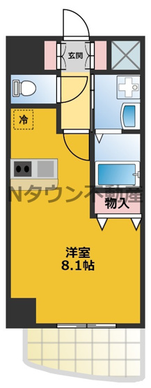 【間取り】 | プレサンス上前津リラクシア | 間取りです。
