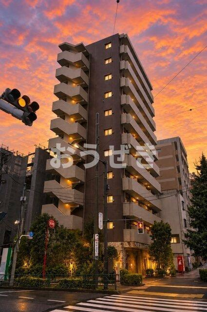 プレール・ドゥーク文京茗荷谷の外観パース|夕暮れはイメージです