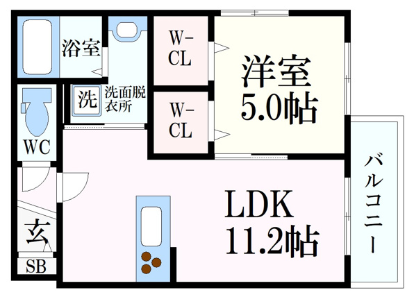 メゾン六甲II (東灘区森北町)【旭化成】