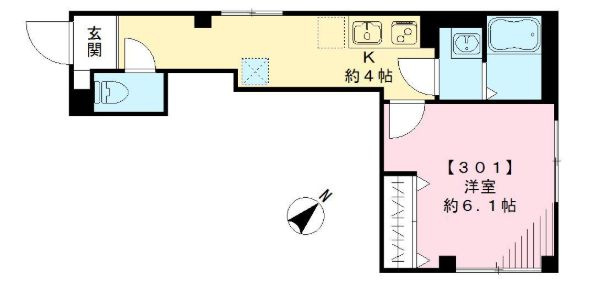 ビューノ巣鴨の間取り