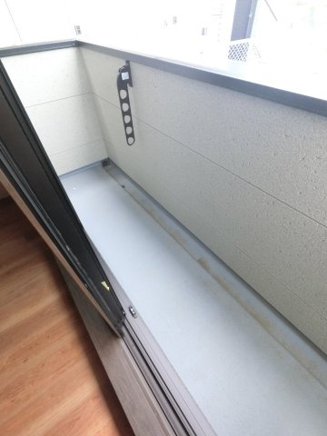 ミリアビタ稲毛東のバルコニー