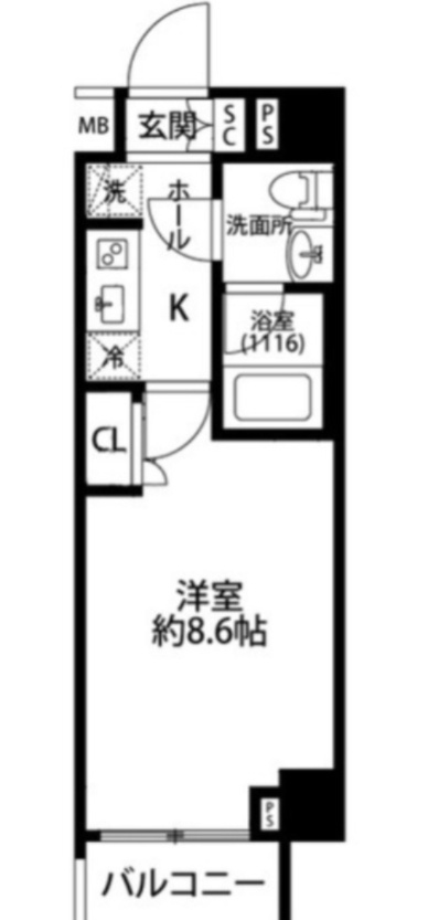 プレール・ドゥーク下板橋の間取り|間取り