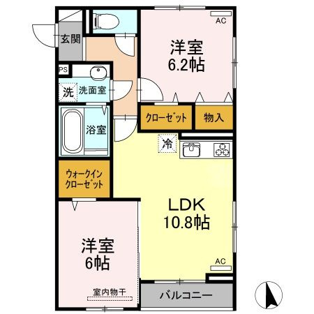 オークビレッジの間取り