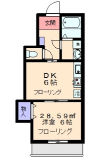 【間取り】 | 武蔵関ステーションフロント | 間取りです。