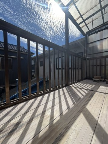 南区観音町６丁目戸建のバルコニー