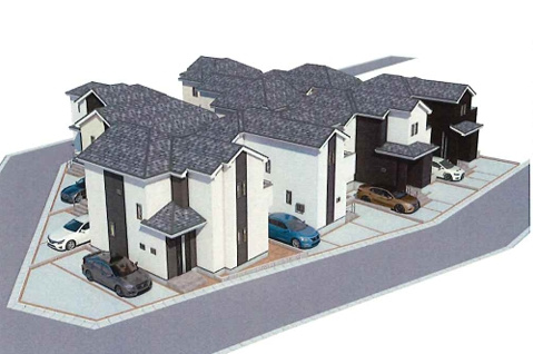 日野新町５丁目Ⅲの外観パース