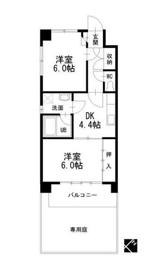 【間取り】 | タキマツ第1マンション【名古屋市賃貸・RC造】
