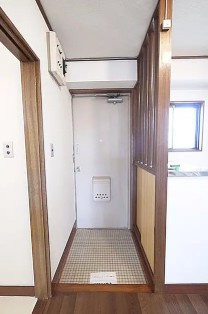 サンシャトー東青梅の玄関
