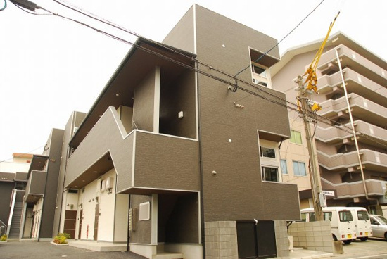クレオ二又瀬壱番館の外観