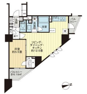 【間取り】 | サンクタス横浜mid