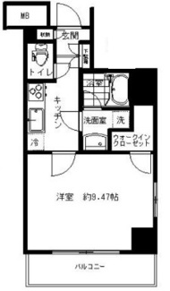 【間取り】 | ドルチェ秋葉原イースト | 間取りです。