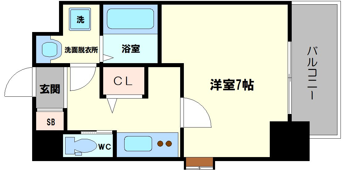 L-IDEA MINAMIHORIEの間取り