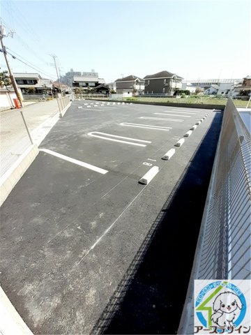 レーヴフロンスCの駐車場|※パース写真