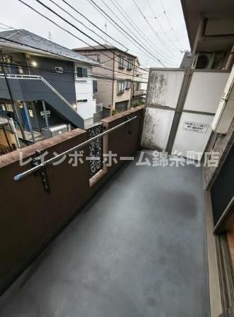 ドルフⅢのバルコニー