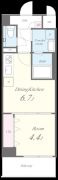 シエル豊島の間取り