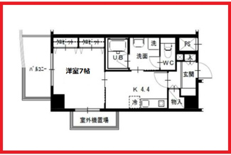 【間取り】 | ユリカロゼ西新井駅前