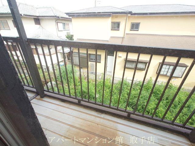 利根町布川戸建のバルコニー