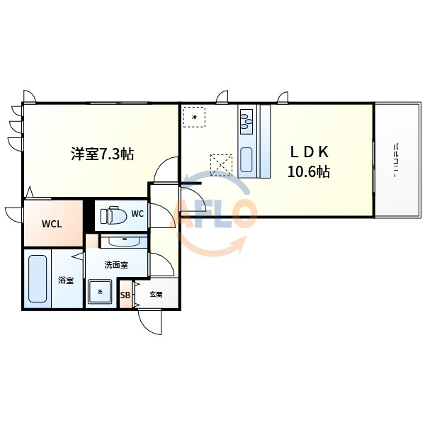 TMSコート　聖賢小学校の間取り|TMSコート　間取り