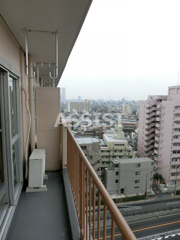 千代田マンションのバルコニー|別号室：参考写真
