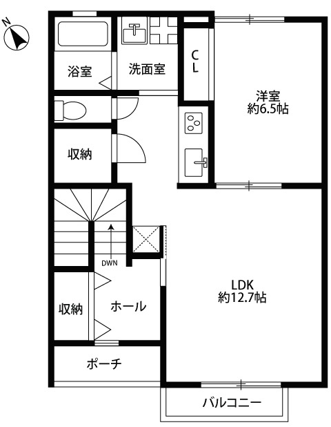 アムール成城の間取り