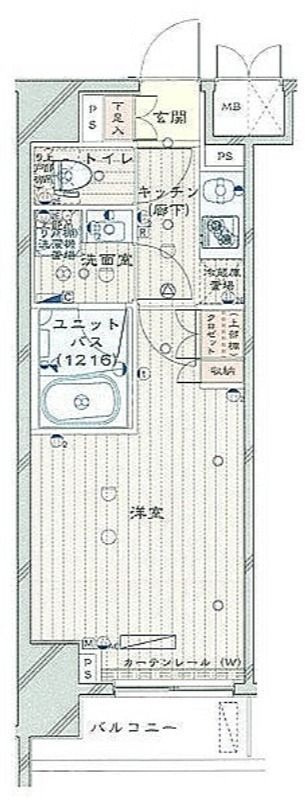 ルーブル板橋東新町壱番館の間取り|間取りです。