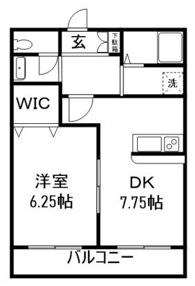 パルファンの間取り