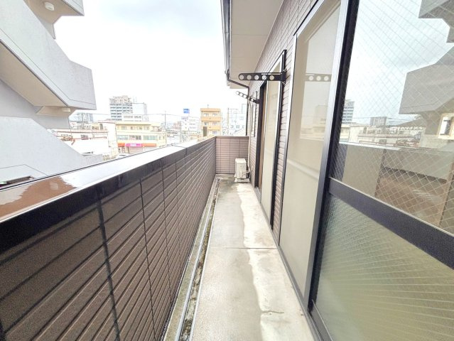フォブール山田のバルコニー