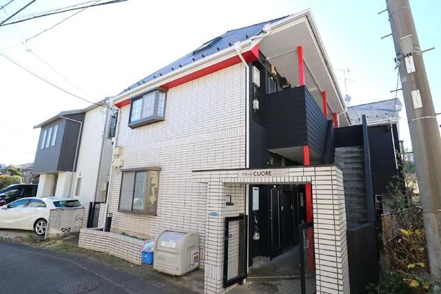 川崎市多摩区菅北浦２丁目のアパートの外観