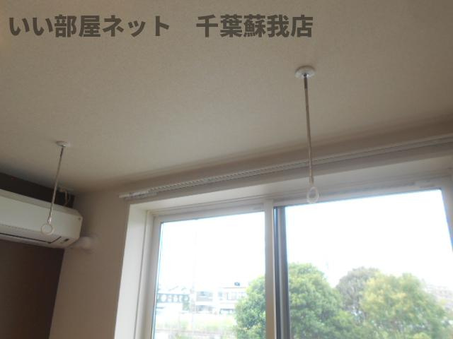 ジャンダルムの内装|室内物干し