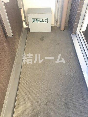 練馬区谷原１丁目の賃貸マンションのバルコニー